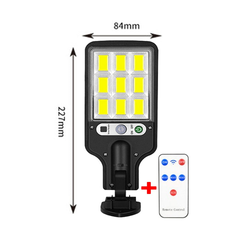 Projecteur LED Solaire Protech Économique - avec capteur de mouvement