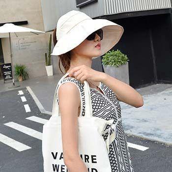 Chapeau classique à design à sommet ouvert - Protection solaire SPF 50+