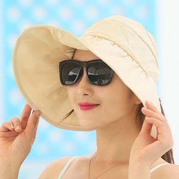 Chapeau classique à design à sommet ouvert - Protection solaire SPF 50+