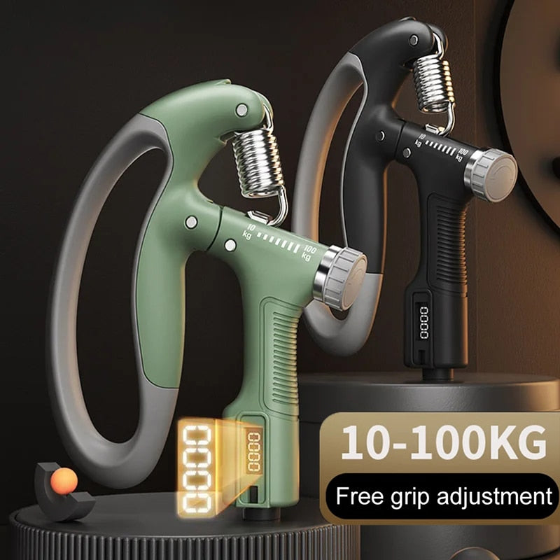 Hand Grip Fortech 10-100kg – Strengthening and hand rehabilitation with count display