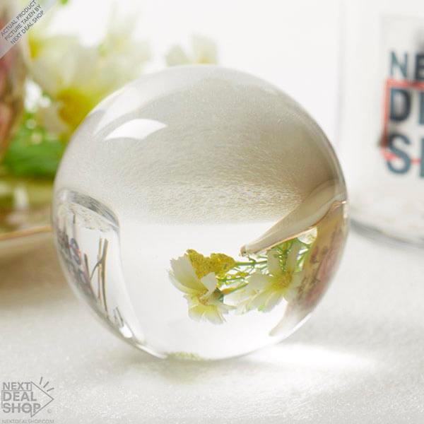 Boule décorative en cristal – Prenez des photos incroyables !